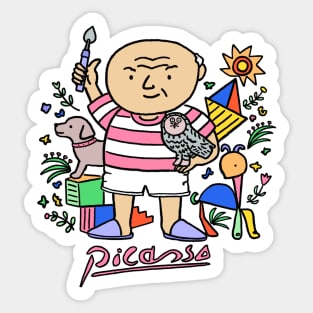 Pablo Picasso Sticker